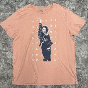 Selena Quintanilla Official Merchandise Graphic T-Shirt Women's XXL Pink